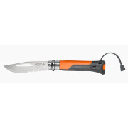 couteau pliant Opinel VRI N°08 Inox Outdoor orange