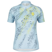 Maillot vélo Scott W's Endurance 30 SS bleu clair glace blue/sun yellow