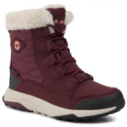 Bottes hiver femme Hi-Tec Mestia Mid Wp Wo'S rose Dark Rose/Watermelon Red/Beige