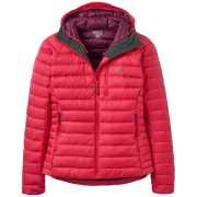 Veste femme Rab Microlight Alpine Down Hoody rouge