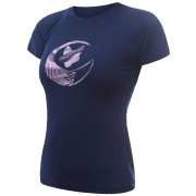 T-shirt femme Sensor Merino Active Pt Fox bleu foncé Deep Blue