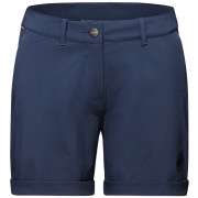 Short femme Mammut Runbold Roll Cuff Shorts Women bleue marine