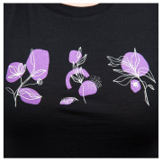 T-shirt fonctionnel femme Sensor Merino Air Bloom