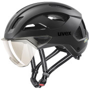 Casque vélo Uvex Stride Visor noir black matt