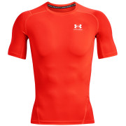 T-shirt fonctionnel homme Under Armour HG Armour Comp SS rouge / blanc Bolt Red / / White