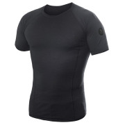 T-shirt fonctionnel homme Sensor Merino Air kr. rukáv vert Black