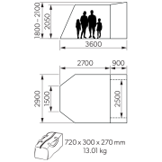 Tente caravane Kampa Action