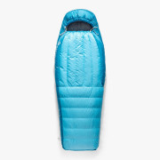 Sac de couchage en plumes Sea to Summit Trek Women's -1C Long bleu / bleue claire Blue Atoll