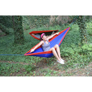 Hamac Hamaka.eu Single bleu-rouge-bleu