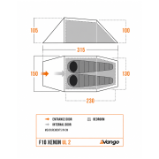 Tente ultra-légère Force Ten Xenon UL 2