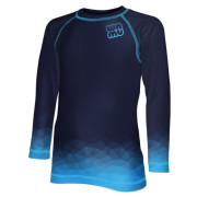 T-shirt fonctionnel enfant WAMU Mozaika dark blue bleu