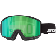 Masques ski Scott Goggle Trace Pro Compact noir/vert black/green chrome S2