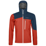 Veste homme Ortovox 2.5L Civetta Jacket M rouge / bleu cengia rossa