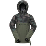 Veste softshell enfant Alpine Pro Gibbo green olivine