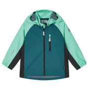 Veste softshell enfant Reima Temppu Dark Teal vert / gris Dark Teal