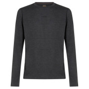 T-shirt fonctionnel homme Icebreaker Men 200 MerinoFine Ace LS Crewe gris Jet Hthr-011