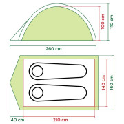 Tente Coleman Darwin 2 2022
