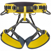 Harnais d'escalade Climbing Technology Wall jaune / noir must/antr