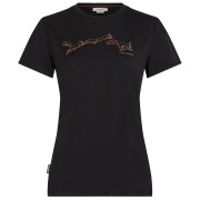 T-shirt femme Icebreaker W Mer 150 Tech Lite SS Tee Airbourne Squ