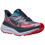 Chaussures de running hommes Hoka M Stinson 7 gris / rouge Anchor / Gull