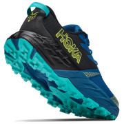 Chaussures enfant Hoka Speedgoat 7 Big Kids Black/Night Glow Blue