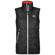 Gilet femme Ortovox Swisswool Piz Vial Vest W vert black raven