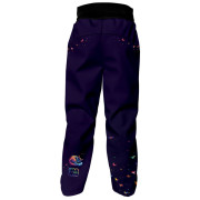 Pantalon softshell enfant WAMU Dark Purple