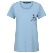 T-shirt femme Regatta Filandra VII bleu clair Powder Blue