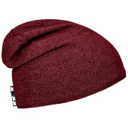 Bonnet Ortovox Wonderwool Beanie rouge DarkBloodBlend