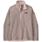 Sweat-shirt femme Patagonia Better Sweater 1/4 Zip rose Pink Frost