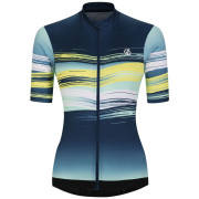 Maillot vélo femme Dare 2b AEP Stimulus Jersey bleue Mint Green Paint Print