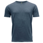 T-shirt homme Devold Eika Man Tee bleu foncé Night
