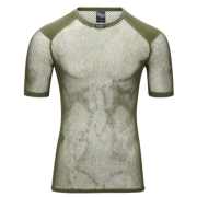 T-shirt homme Brynje of Norway Tactical Wool Thermo T-Shirt w/inlay vert Olive Green