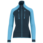 Veste polaire fonctionnelle femme Karpos Alagna Evo W Jacket bleu / bleue claire Midnight/Blue Atoll