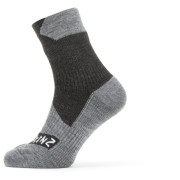 Chaussettes imperméables SealSkinz Bircham noir / gris Black/Grey Marl