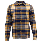 Chemise homme Black Diamond M Project Flannel bleu / jaune Indigo-Gold Plaid (9534)