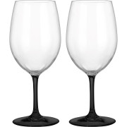 Jeu de verres Brunner Wineglass Thango Black & White blanc