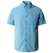 Chemise homme The North Face M S/S Hypress Shirt-Eu bleue Adriatic Blue Plaid