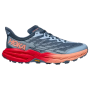 Chaussures femme Hoka W Speedgoat 5 bleu / rose REAL TEAL / PAPAYA