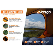 Tente de randonnée Vango Apex Compact 200