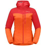 Veste femme Norrona falketind aero60 Zip Hood rouge Arednalin