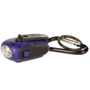 Lampe torche Frendo Dynamo XS Solar violet Purple