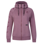 Sweat-shirt femme Rafiki Nuria Zip violet grape shake