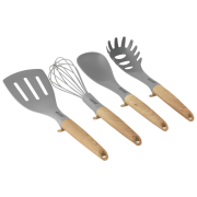 Set ustensiles de cuisine Outwell Almada Utensil Set brun / gris Brown