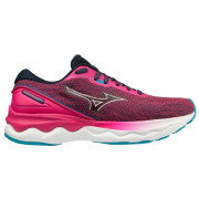 Chaussures de running femme Mizuno Wave Skyrise 3 violet Pink Peacock/White/Algiers Blue