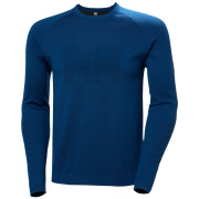 T-shirt fonctionnel homme Helly Hansen Lifa Merino Knitevo Crew bleu 507 Dark Blue