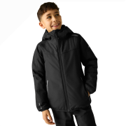 Veste d'hiver enfants Regatta Illuma Reflective Jacket Black