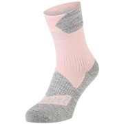 Chaussettes imperméables SealSkinz Bircham rose / gris Pink