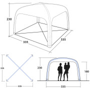 Abri Outwell Air Shelter