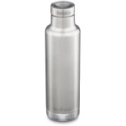 Gourde isotherme en acier inoxydable Klean Kanteen Insulated Classic Narrow 25oz (w/Pour Through Cap) argenté silver